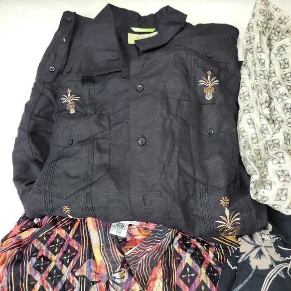 Vintage Hawaiian Shirt Mens Sz Medium Lot of 4 Rayon Cubavera NWT Y2k Summer - Picture 5 of 13